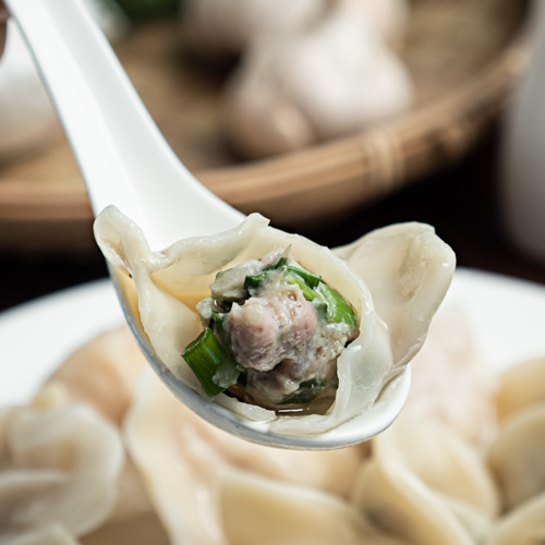 韭菜豬肉手工水餃