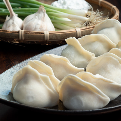 韭菜豬肉手工水餃