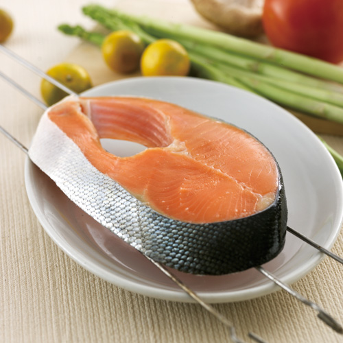 鮭魚輪切片200g