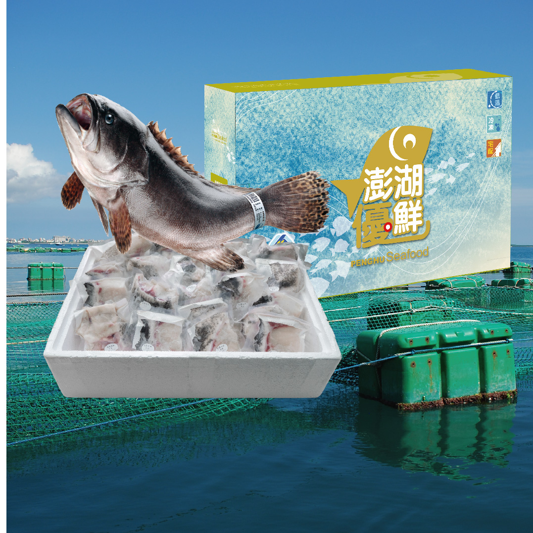 【天和鮮物X澎湖優鮮】龍膽石斑全魚分切禮盒7公斤/半尾(免運)