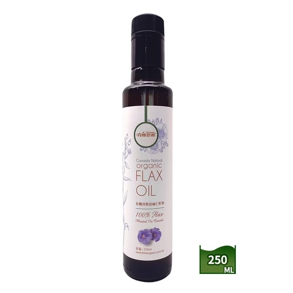 有機思維有機冷壓亞麻仁籽油250ml