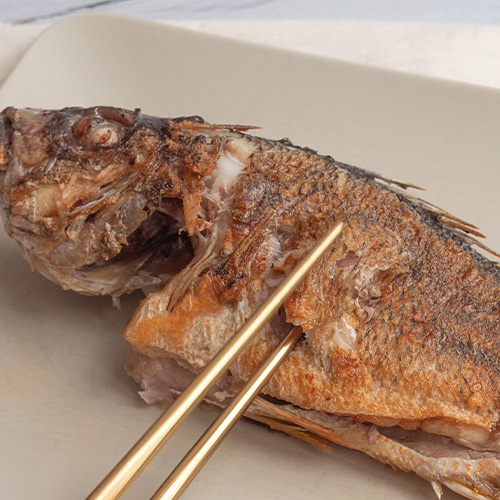 澎湖潮間帶養殖黑點笛鯛300g