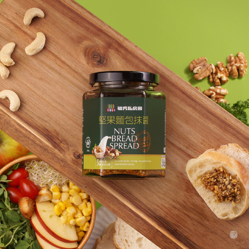 毓秀堅果麵包抹醬250g/罐