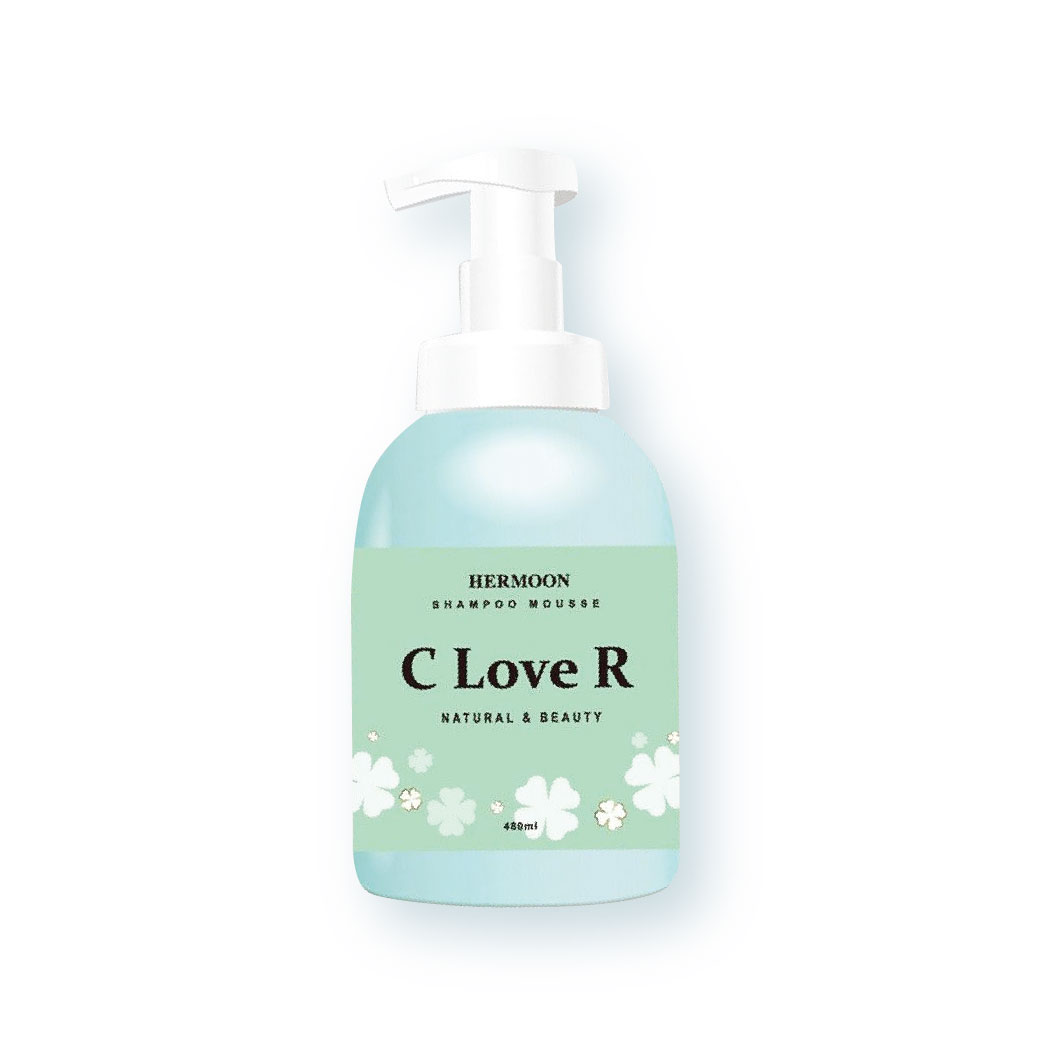 荷沐四葉草沐浴慕斯480ml 