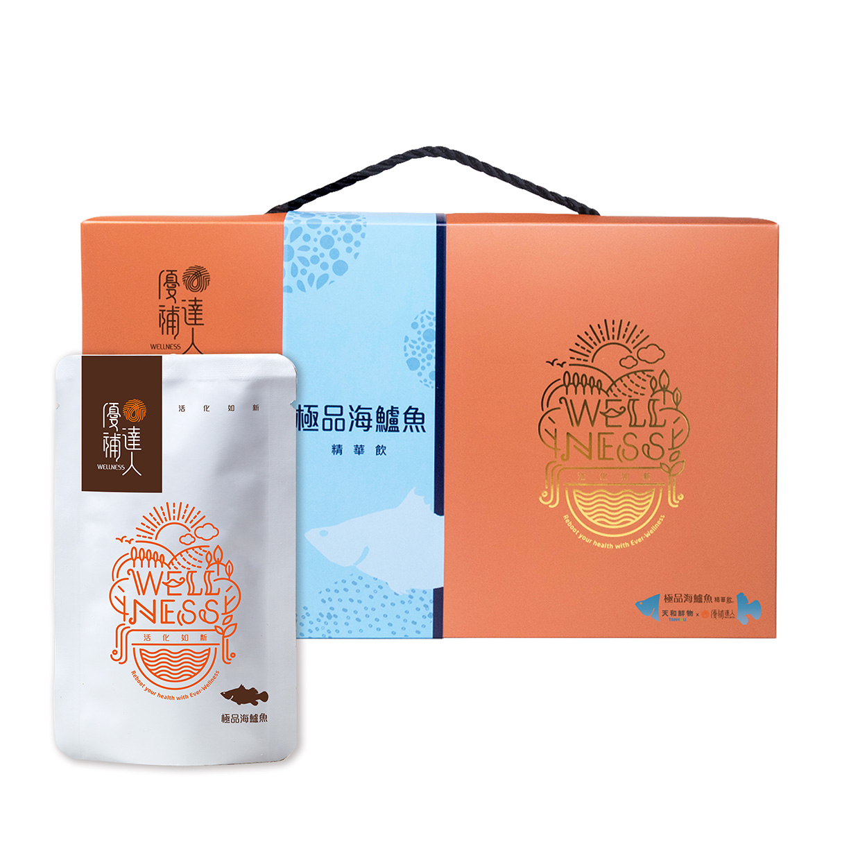 優補達人極品海鱸魚精華飲60mlx6入/盒