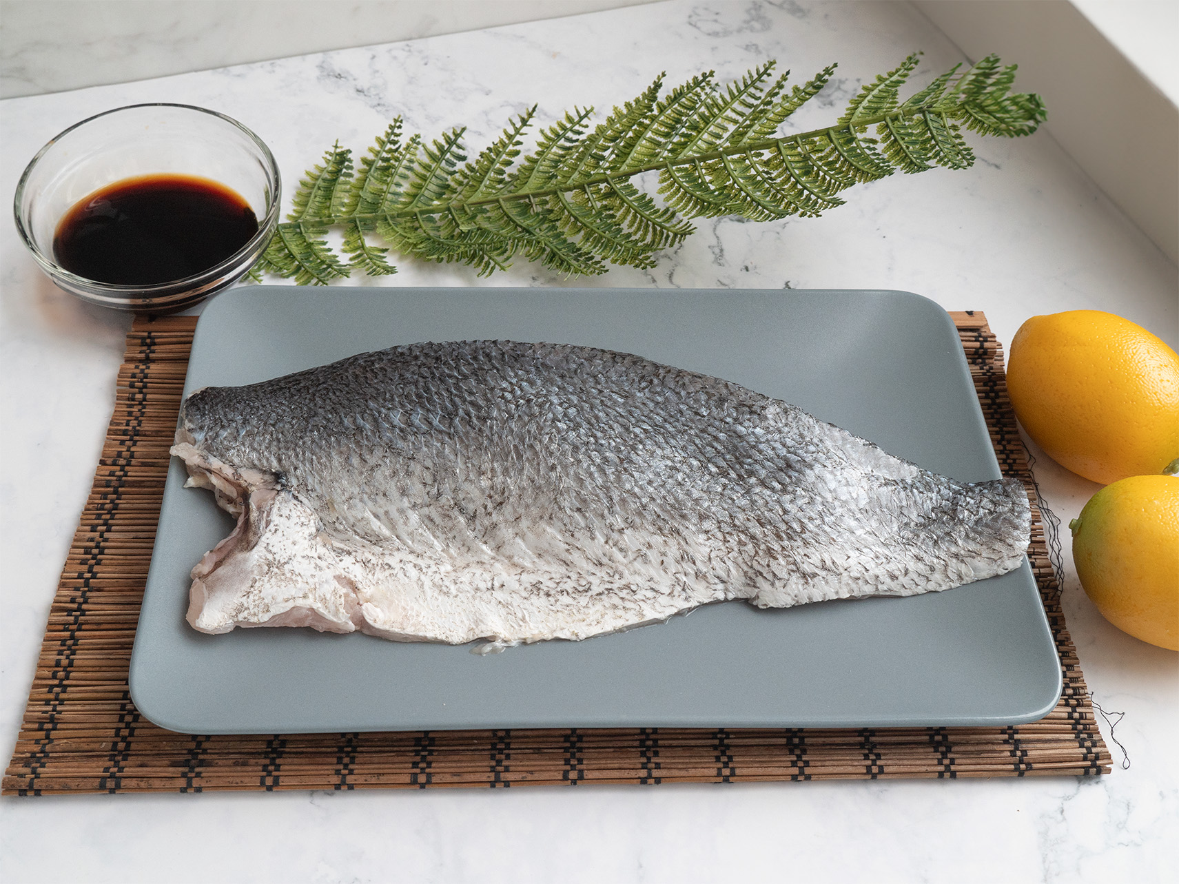 海鮸帶下巴魚排350g