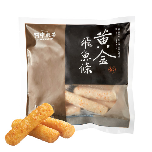 阿中黃金飛魚條300g