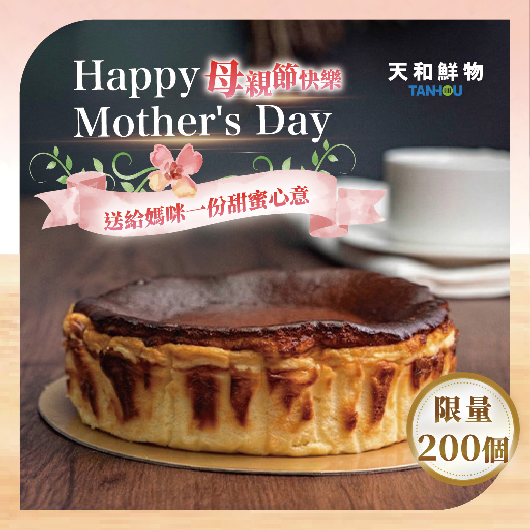 巴斯克乳酪蛋糕(Basque Burnt Cheesecake)