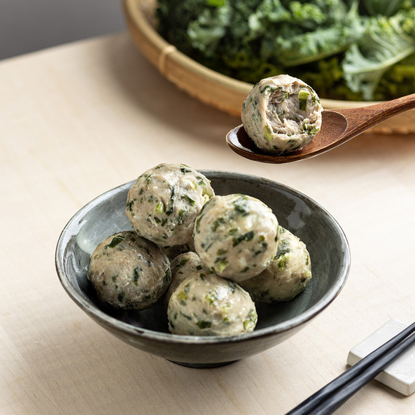 阿中-無添加羽衣甘藍貢丸300g